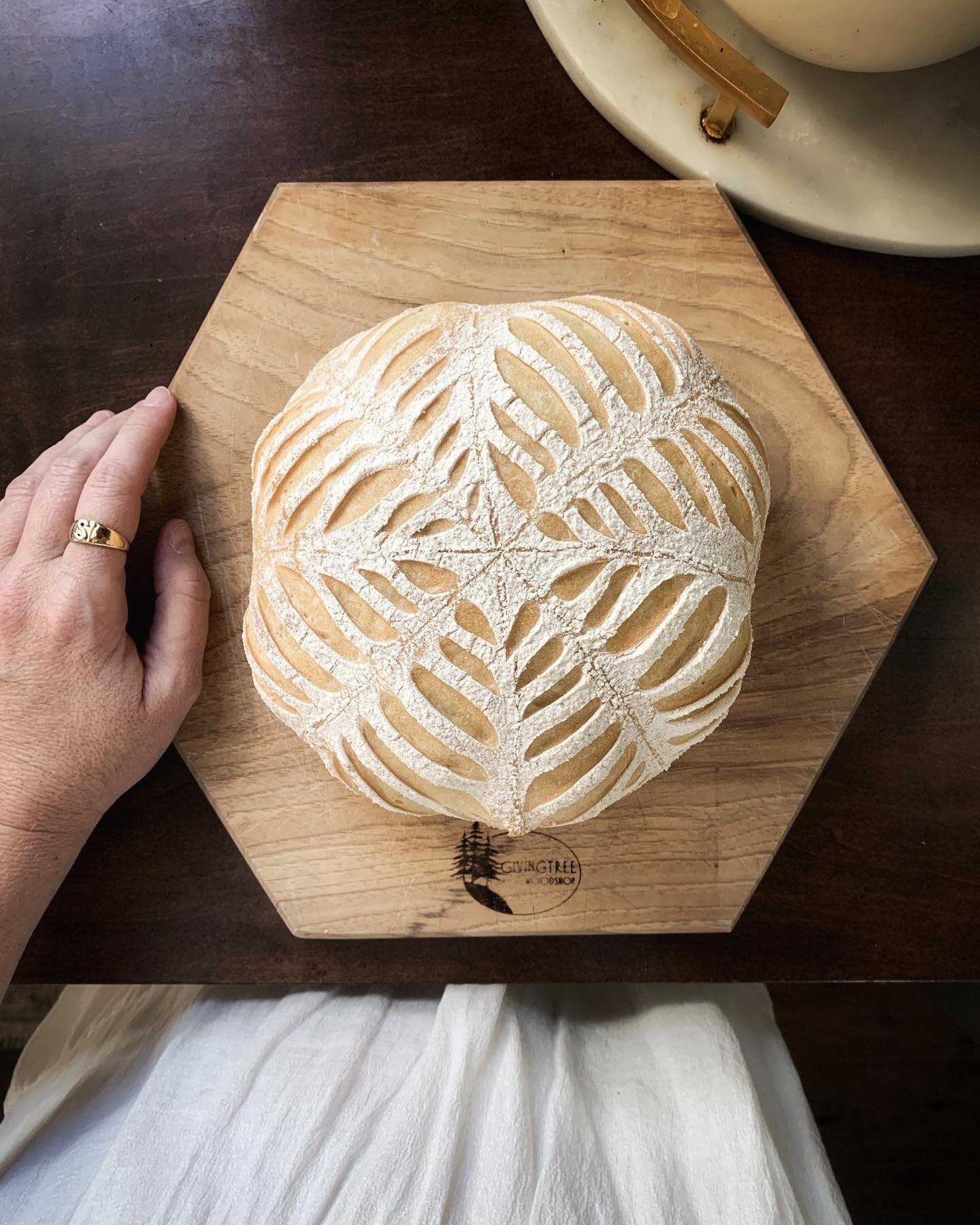Can&rsquo;t decide if this looks leafy or skeletal. What do you think?
After a restorative post-holiday baking hiatus, I&rsquo;m feeling motivated again. I made some French toast this morning with the last few slices of yesterday&rsquo;s loaf. Highly