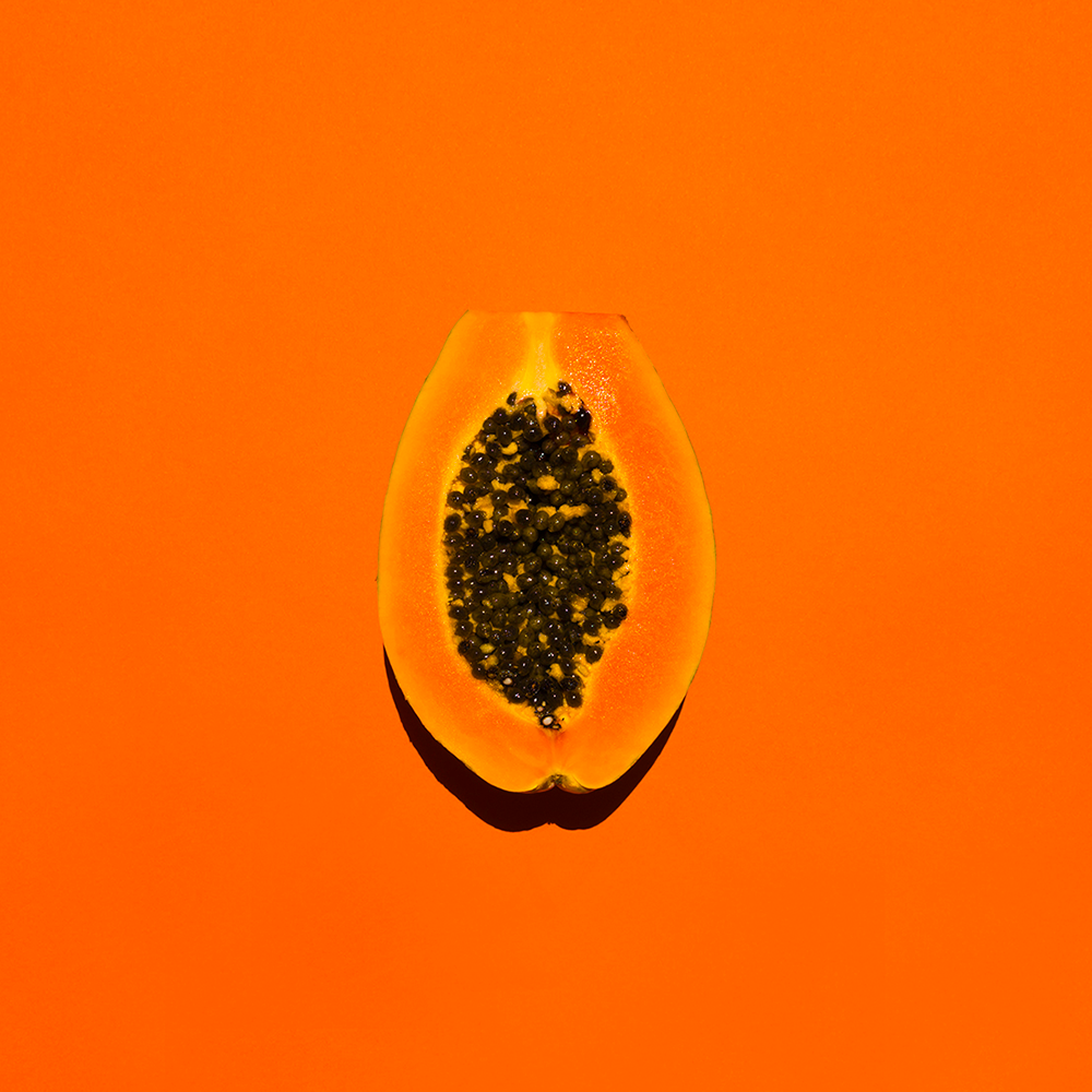 image papaya orange