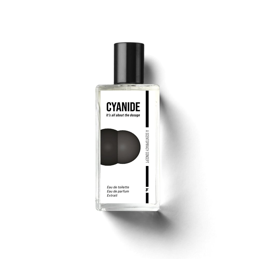 image cyanide eau de parfum bottle bottiglia profumo toilette extrait