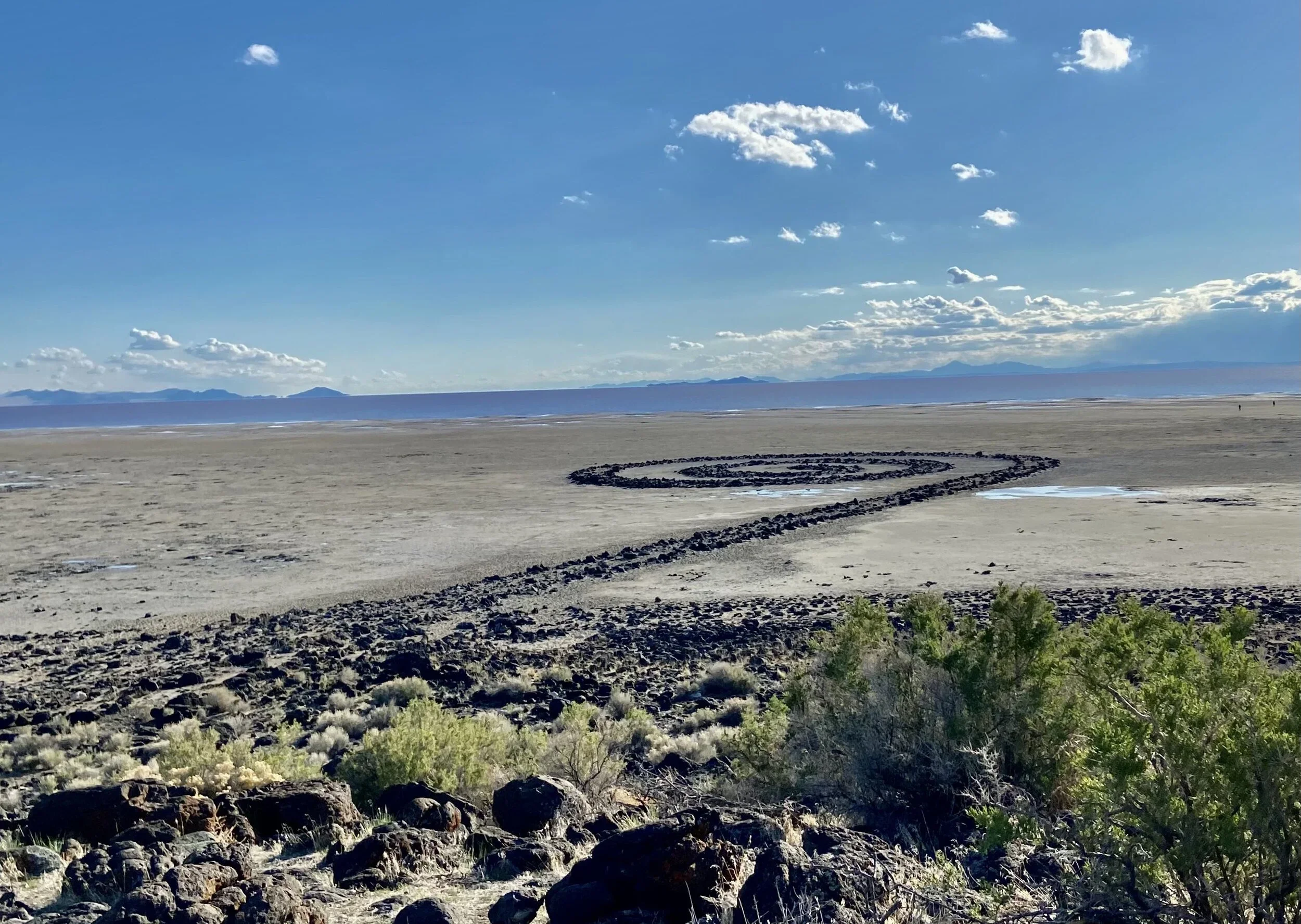 It’s not a circle, it’s a spiral.