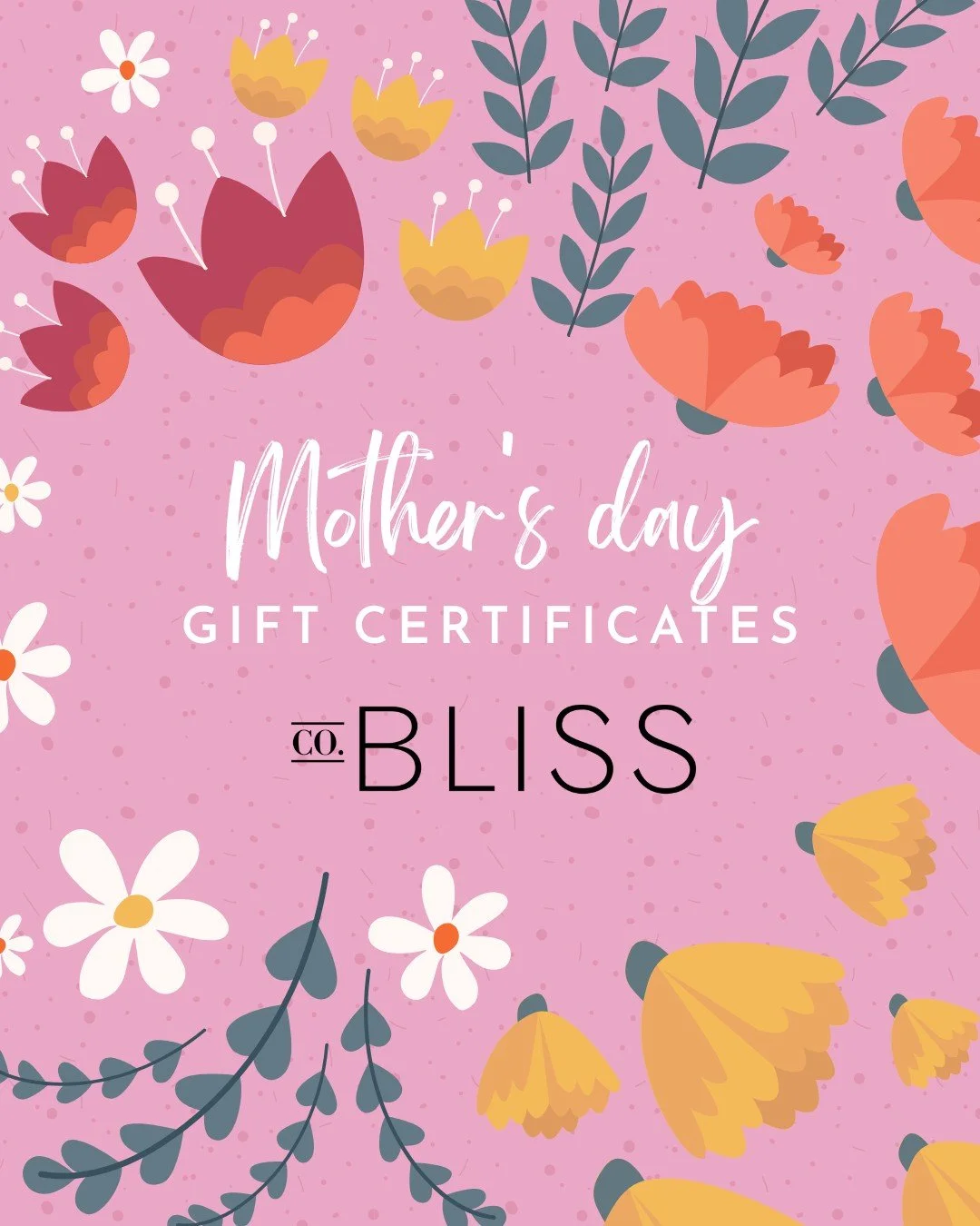 Looking for the perfect gift for Mom?

A gift card to Company Bliss Salon is always a win 💛

Whether she loves a fresh cut, relaxing blowout, or her go-to color, let her choose what makes her feel her best.

We&rsquo;re open:
📅 Tues - Thurs: 9 am -