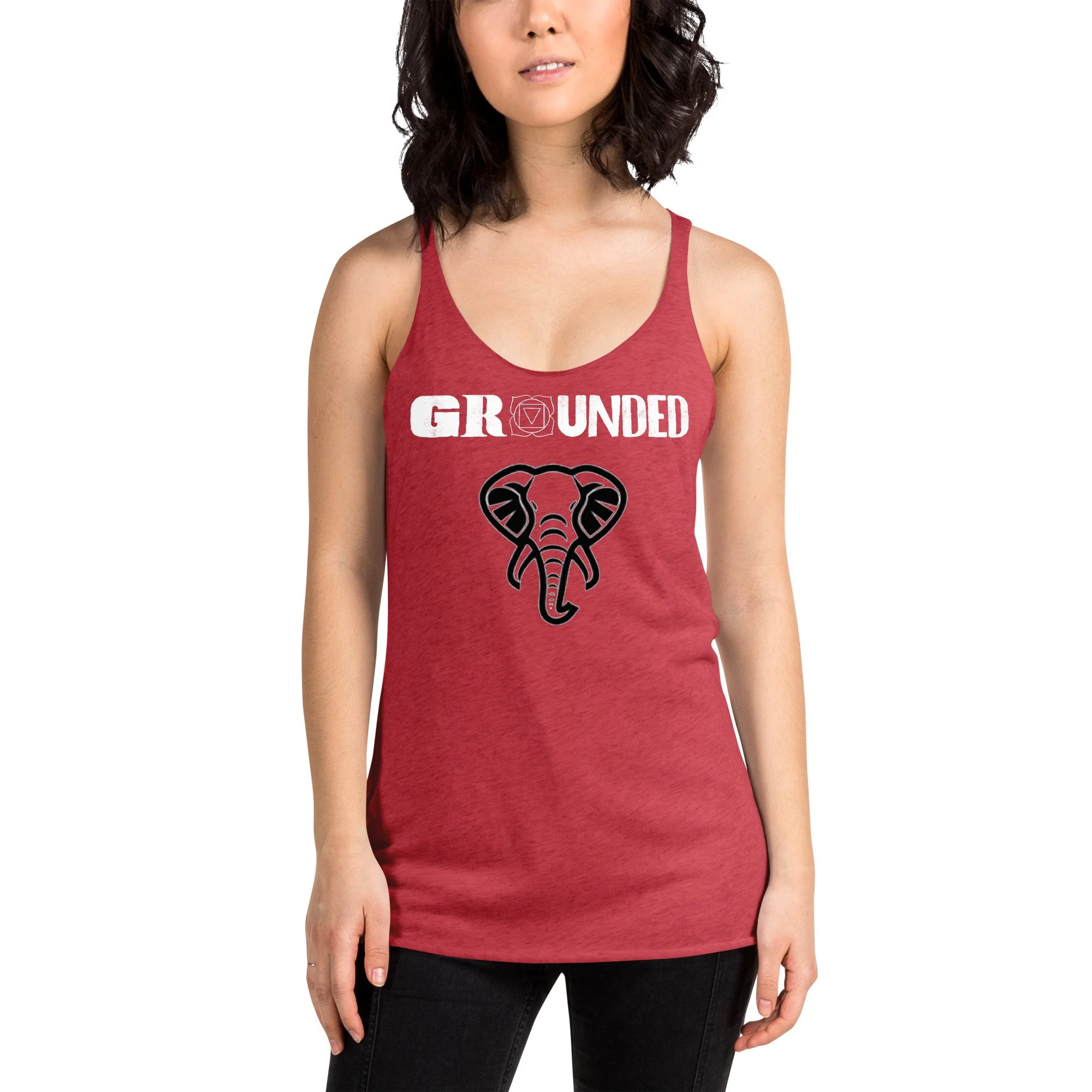 GROUNDED Tank - Chakra Series: Root Chakra: Red
