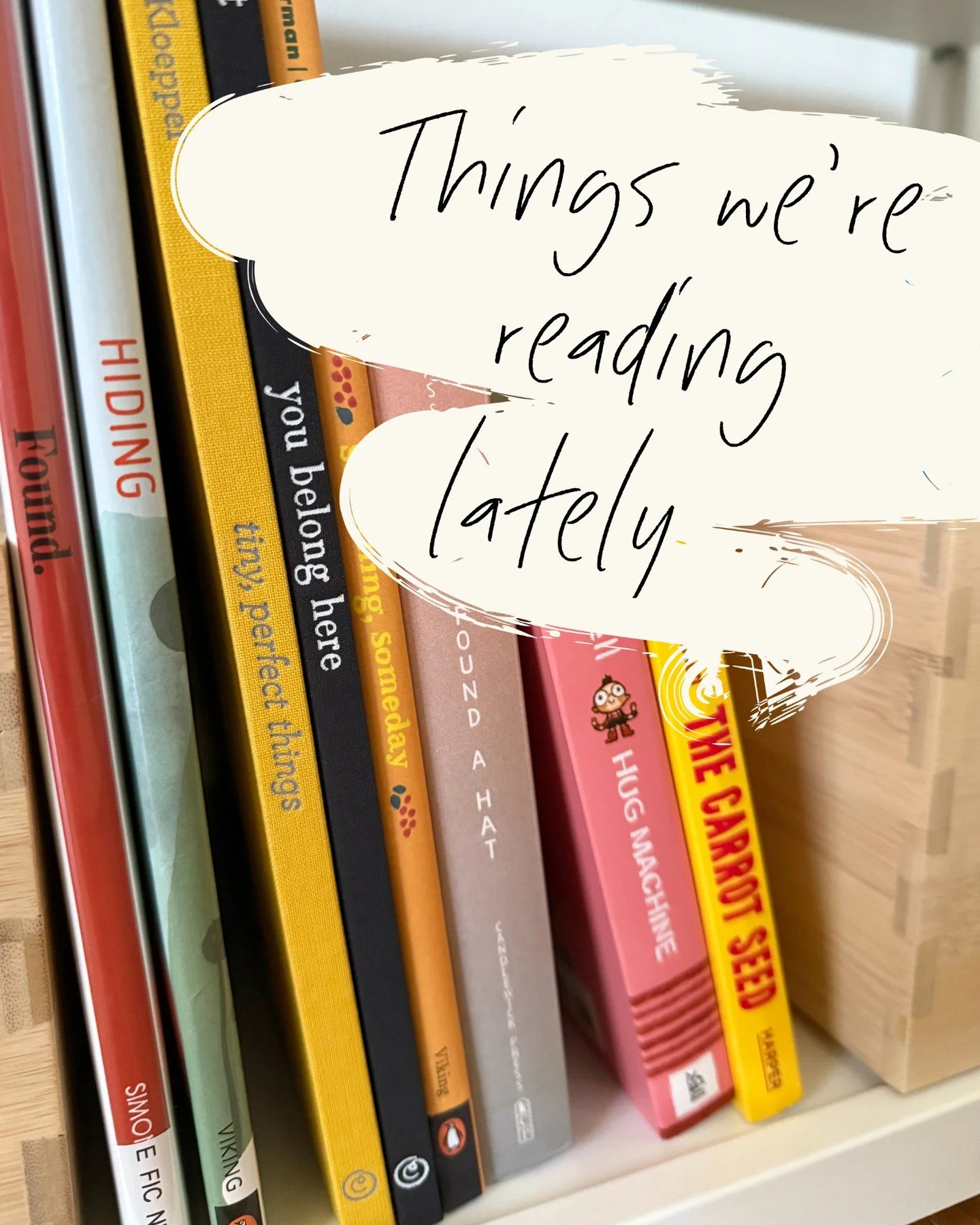What we're reading this Spring 🌷 What's on your bookshelves?

#WillingleeGifted #WillingleeReads #SpringReading #ChildrensBooks #IllustratedBooks