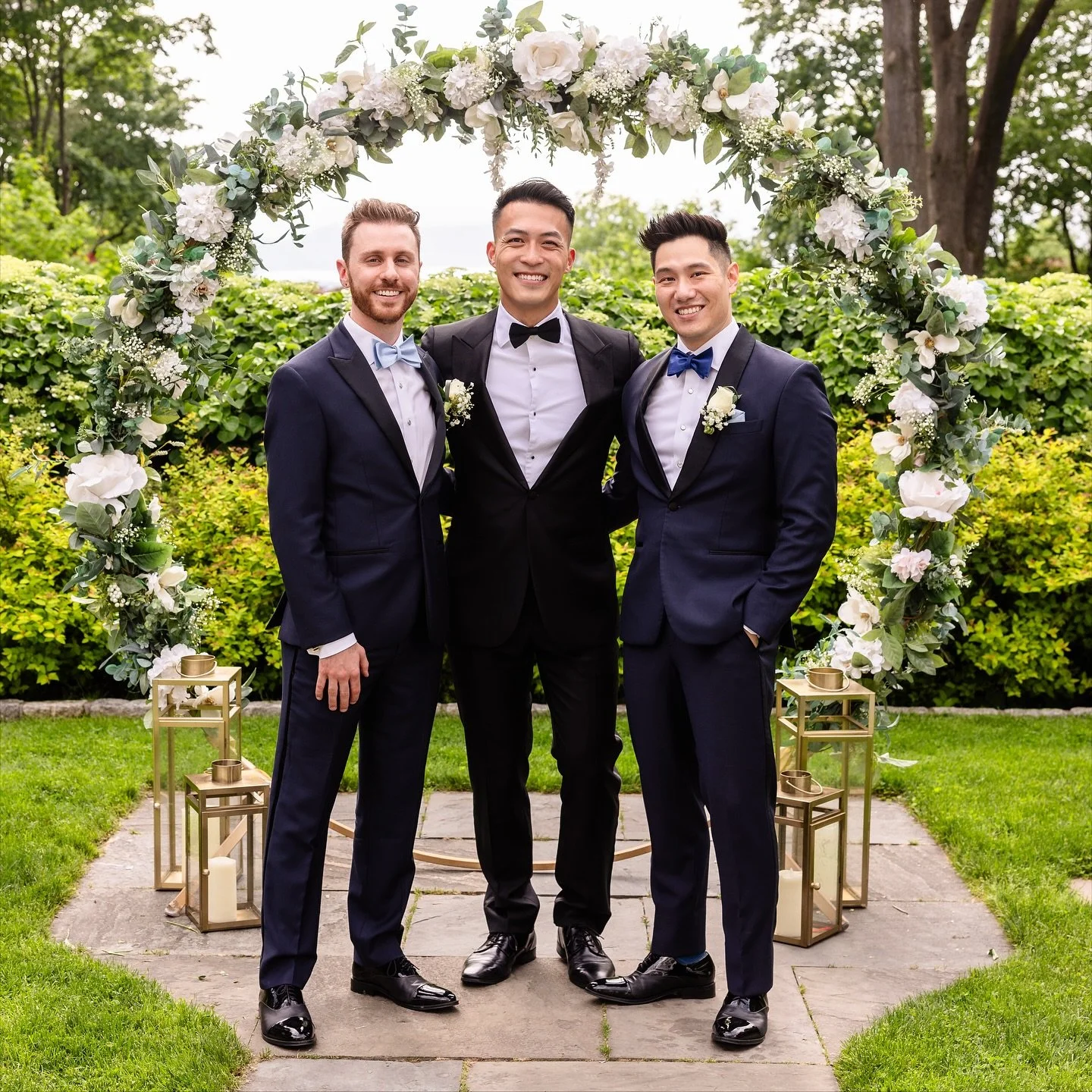 Third wheeled so hard I became the officiant 🥹 What an honor to be a part of @daveklodowski and @pyang302&rsquo;s special day 🤴🏼🤵🏻&zwj;♂️🤴🏻