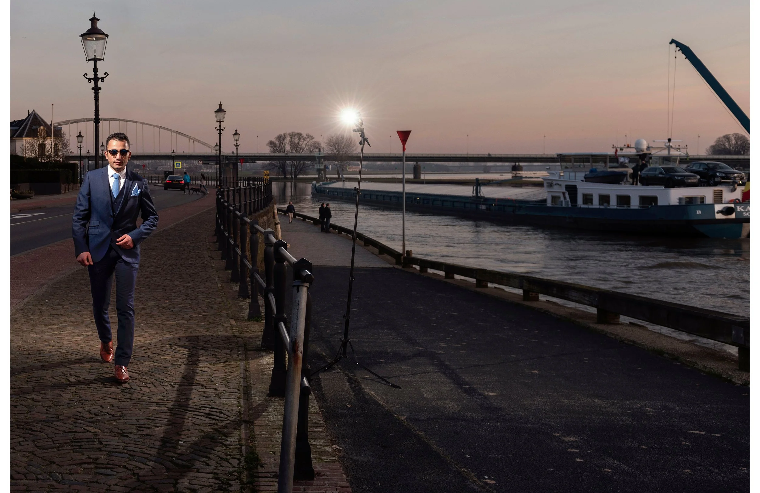 Moaz Kartisch, inburgerende Syrische vluchteling