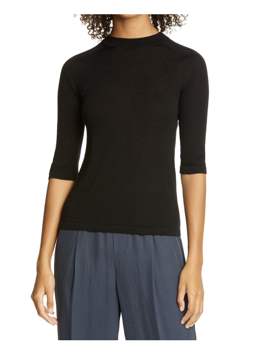 Vince Elbow Sleeve Sweater