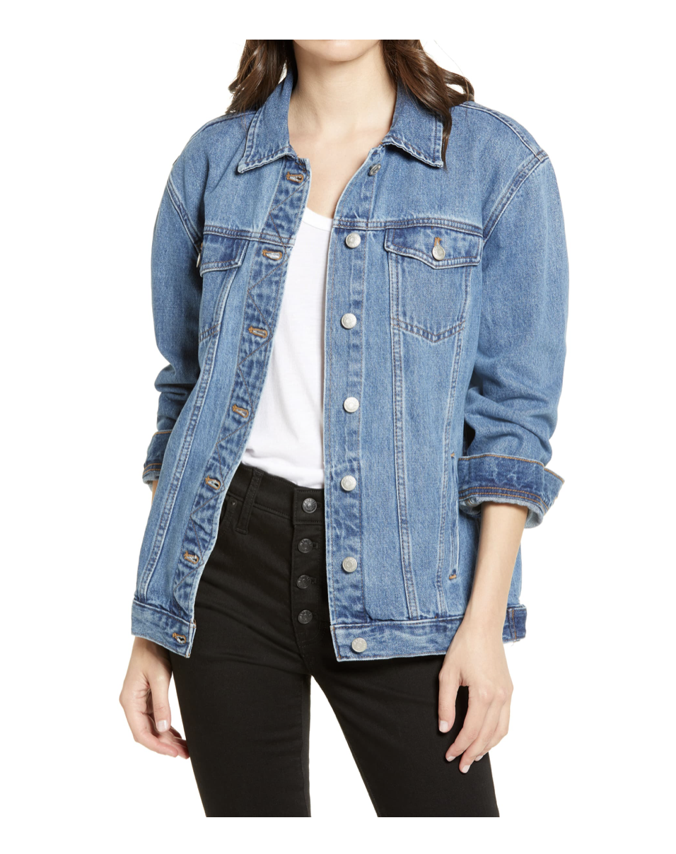 Madewell Oversized Denim Jacket