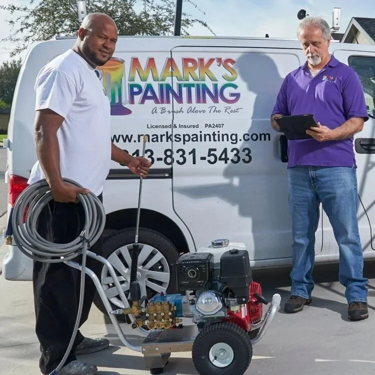 Removing Stubborn Stains with Professional Pressure Washing
