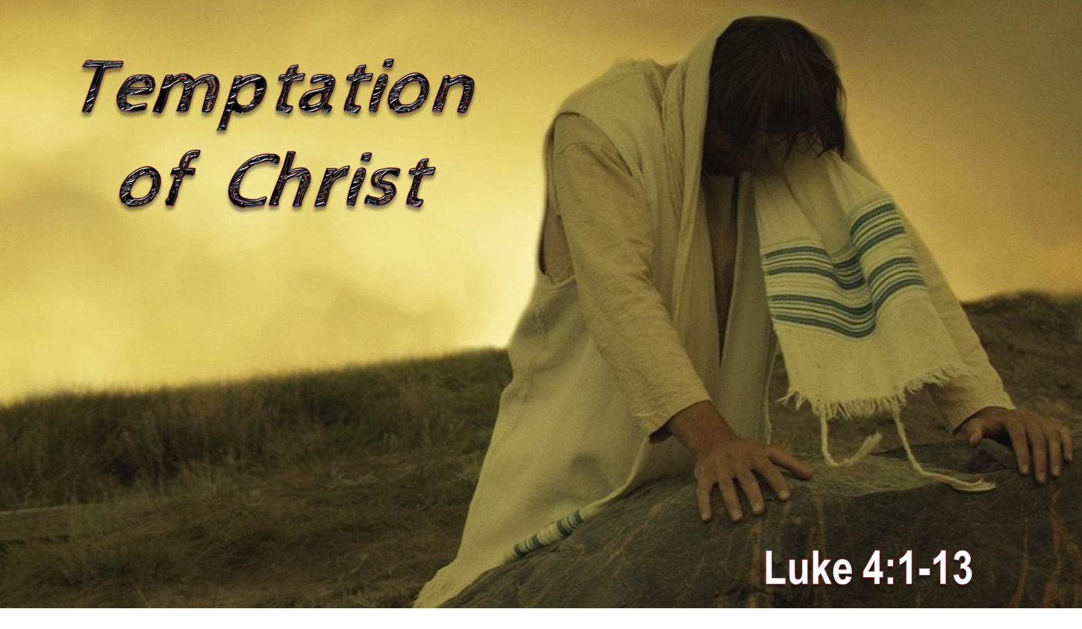 The temptation of Christ