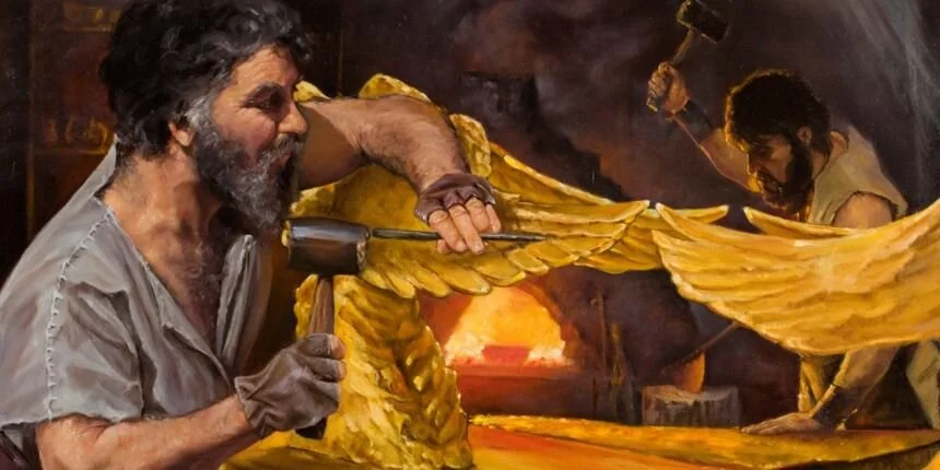 Making the furnishings of the tabernacle