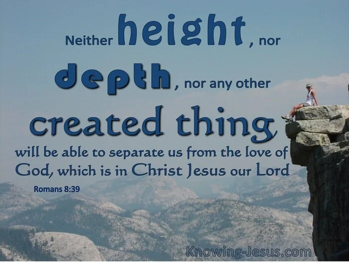 Nothing can separate us from God's love