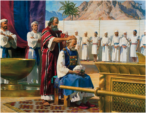 Setting Aaron apart for ministry