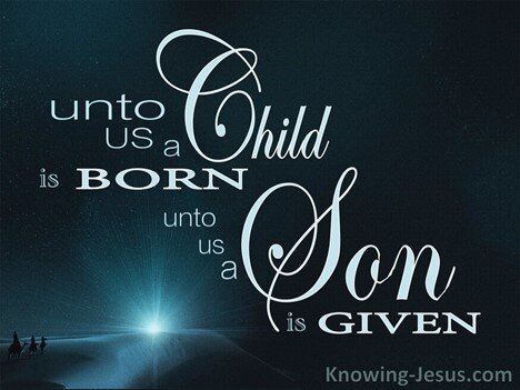 Unto us a Child is born