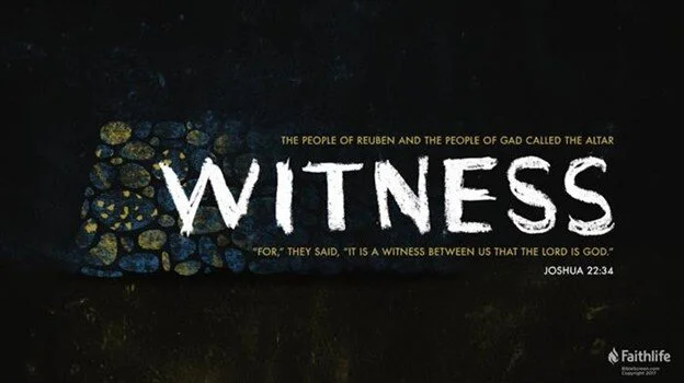 An altar of Witness