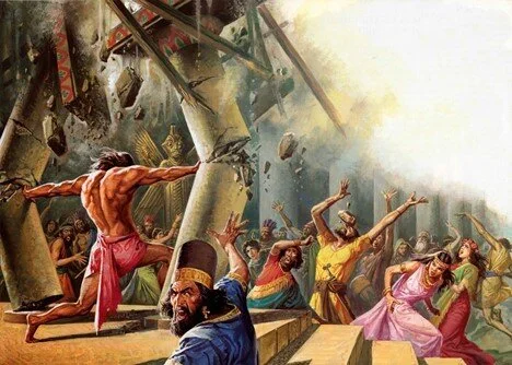 The fall of Samson and the Philistines