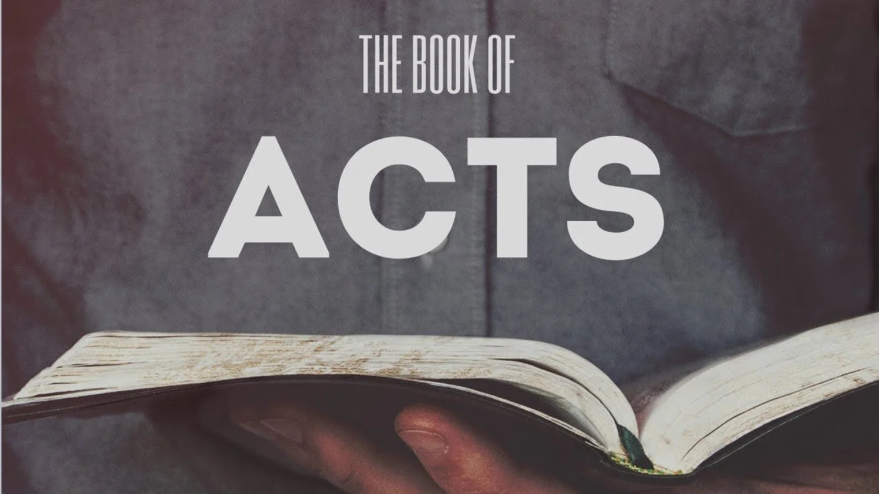 Acts and the pouring out of the Holy Spirit