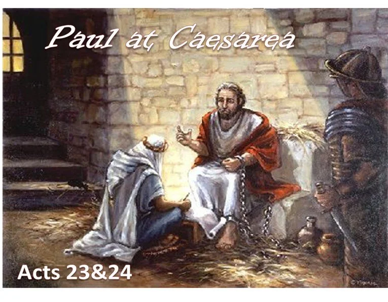 Paul in prison for Christ