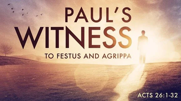 Paul before Festus and King Agrippa