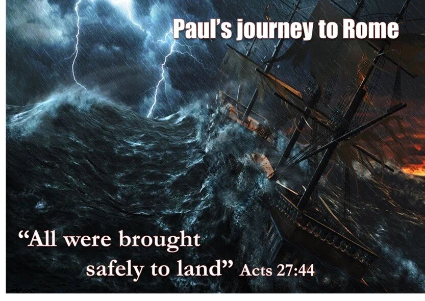 Paul travels to Rome