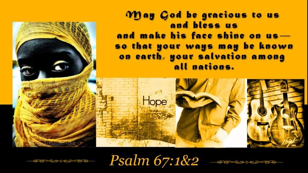 Make your face shine upon us!