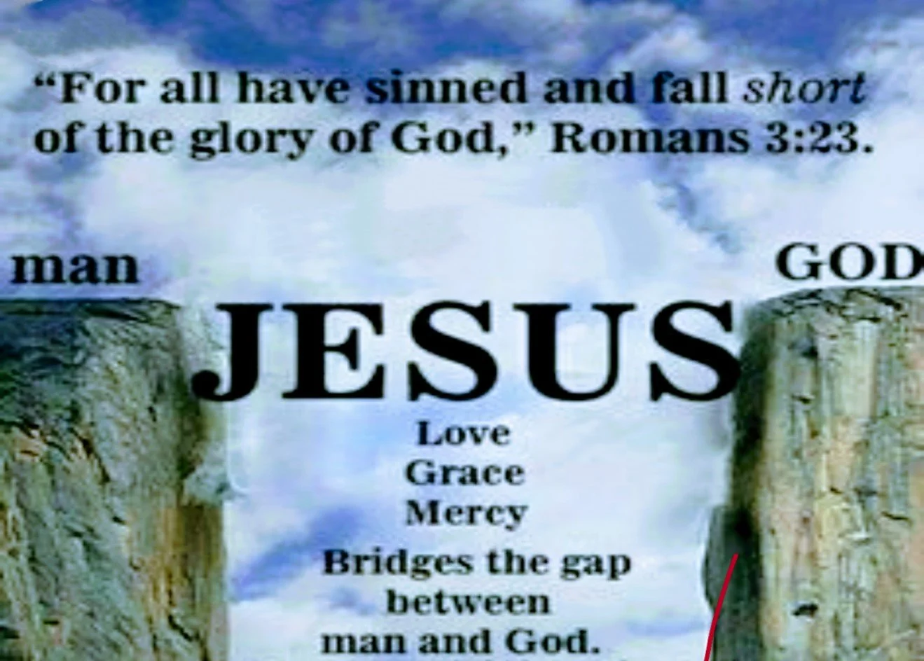 All have sinned, but Christ has justified