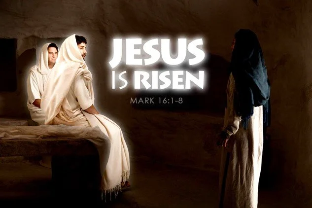 He has risen, He is not here