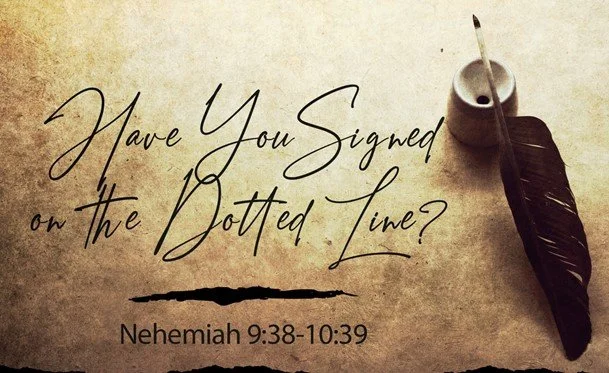 Confessing sin and signing up for faithfulness