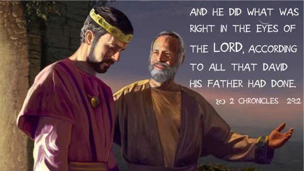 Ahaz to Hezekiah - a godly king at last!