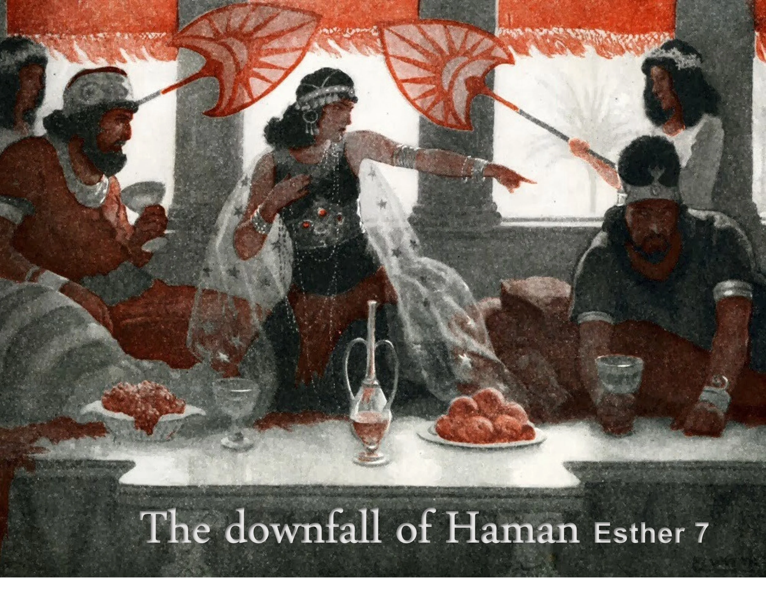 The downfall of Haman