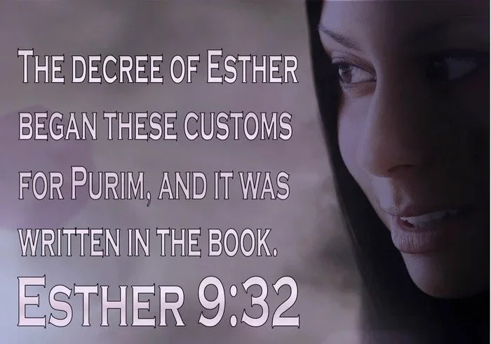 Great victory of the Jews - first Purim celebrated