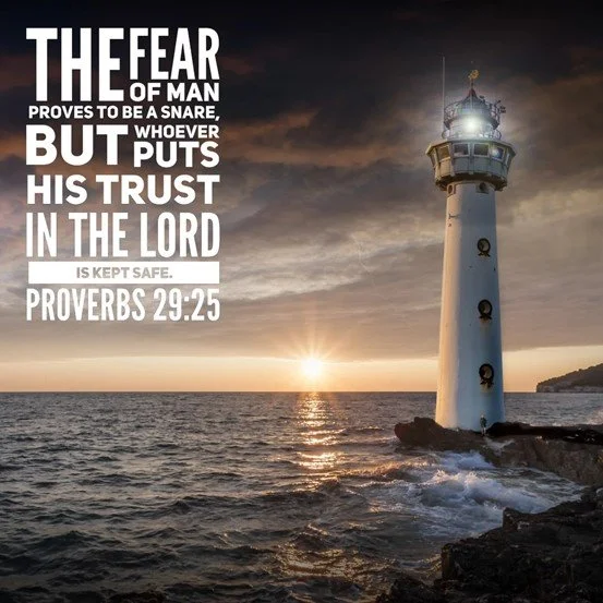 The fear of man brings a snare