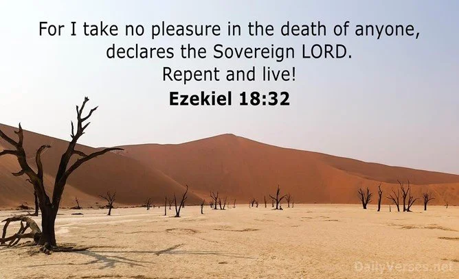 The soul that sins shall die