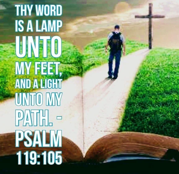 Your word is a lamp to my feet