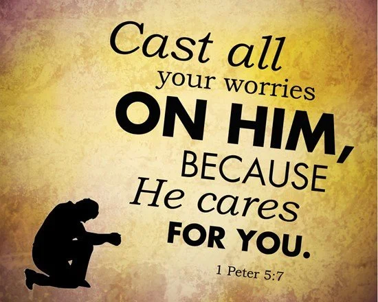 Cast your cares upon Christ