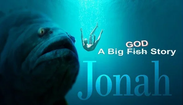 Jonah runs and swallowed