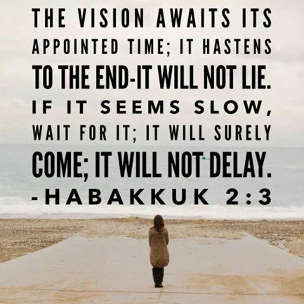 Wait and watch for the Lord
