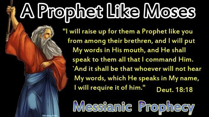 A prophet greater than Moses