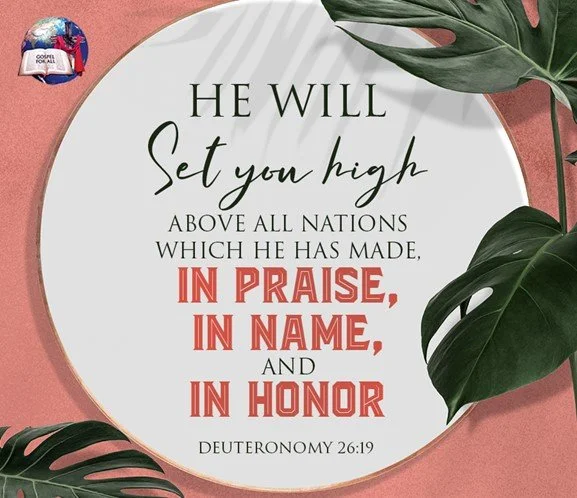 Obey and give the firstfruits in the new land