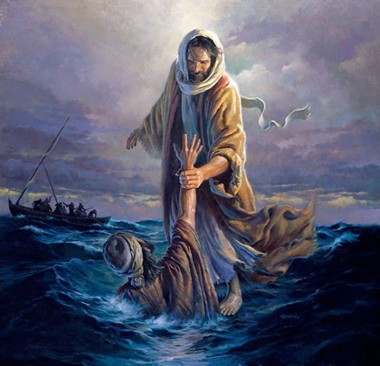Jesus calms the storm and feeds the multitudes 
