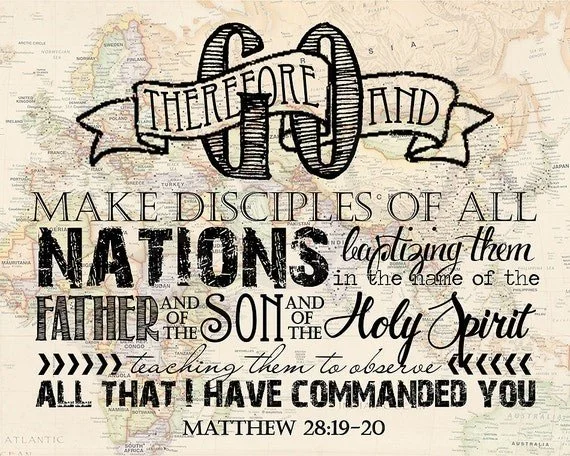Go and make disciples
