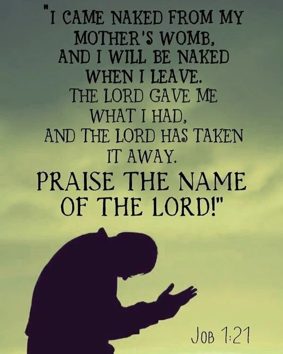 Job - A man of faith through trial