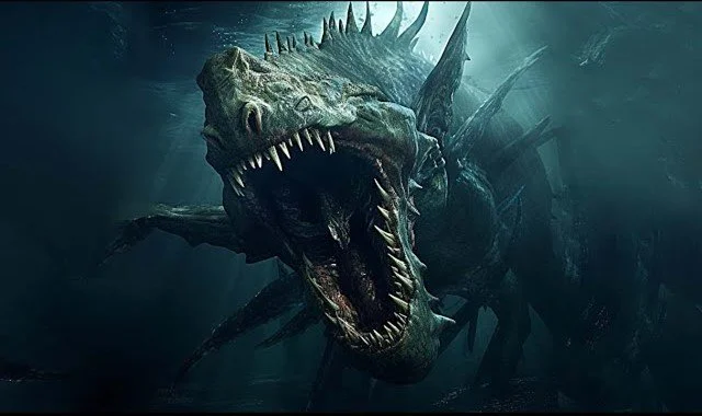 Behemoth and Leviathan as Job is restored