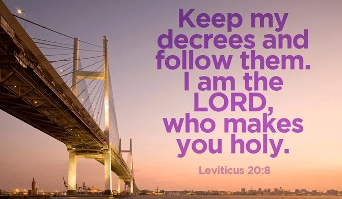 I am the Lord who makes you holy