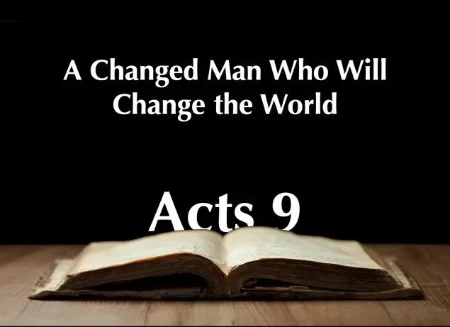 Saul ravages the church then repents