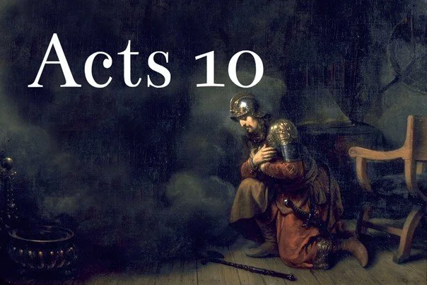 Holy Spirit falls on the Gentiles