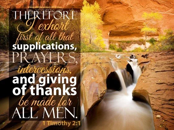 Men lift up holy hands to pray