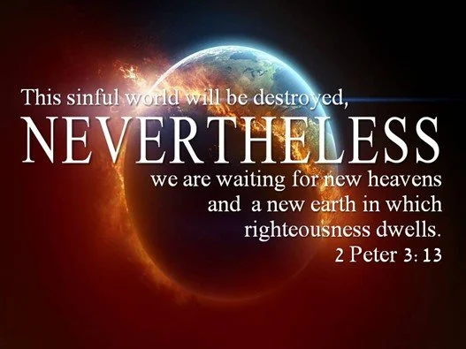 This earth is reserved for fire