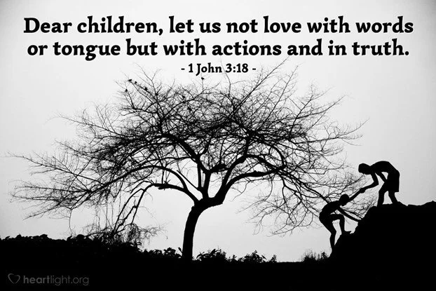 Love one another, test the spirits