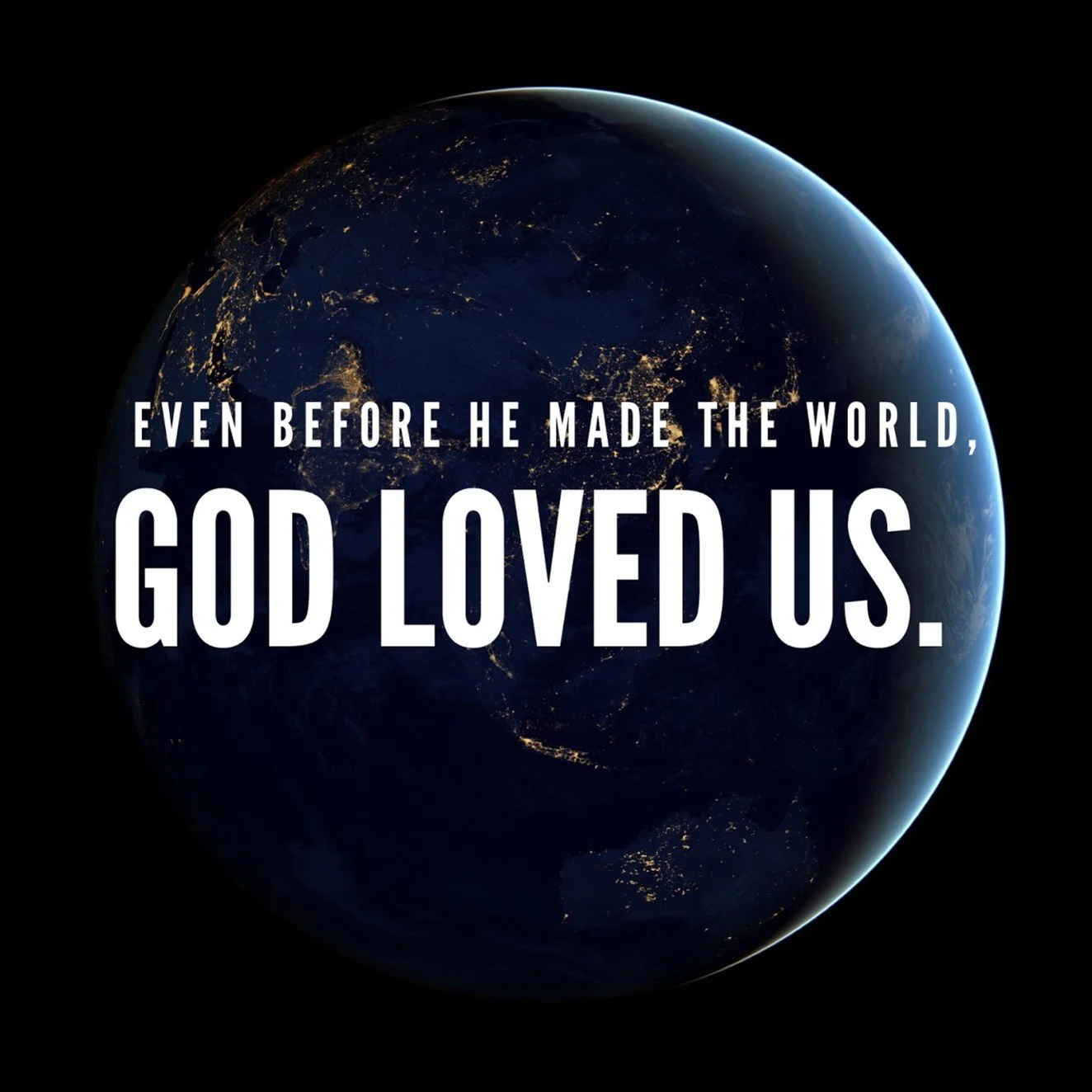 Predestined before the foundation of the world