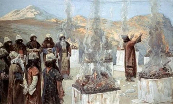 Balaam prophesies the Christ